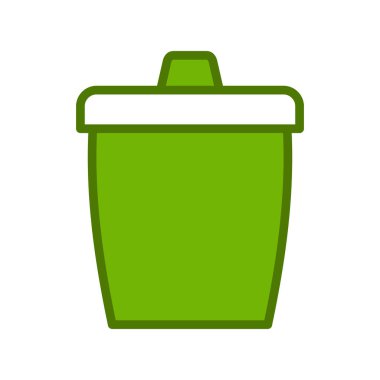 Kova. Web simgesi basit tasarım 