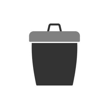 Kova. Web simgesi basit tasarım 