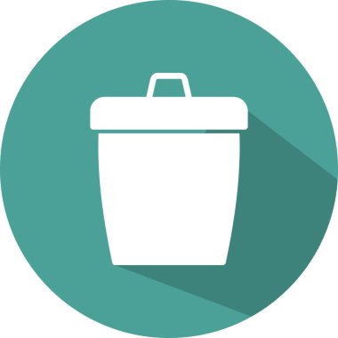 Kova. Web simgesi basit tasarım 