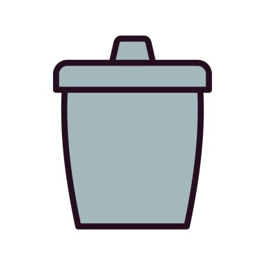 Kova. Web simgesi basit tasarım 