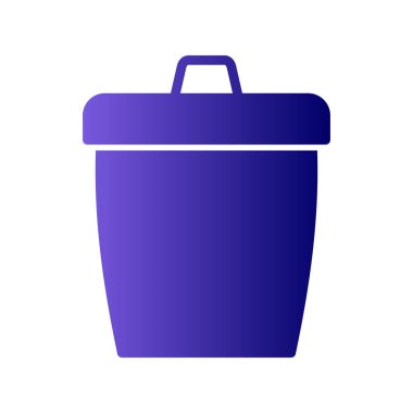 Kova. Web simgesi basit tasarım 