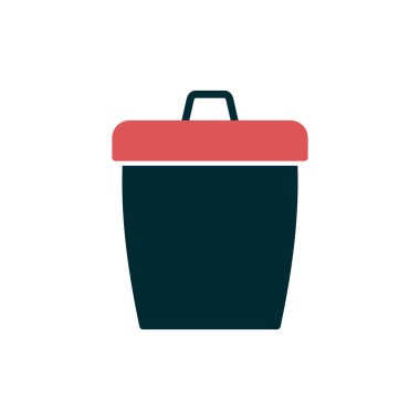 Kova. Web simgesi basit tasarım 