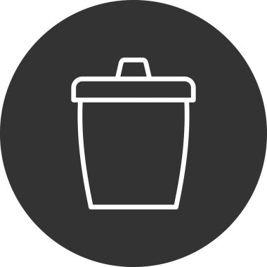 Kova. Web simgesi basit tasarım 