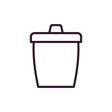 Kova. Web simgesi basit tasarım 