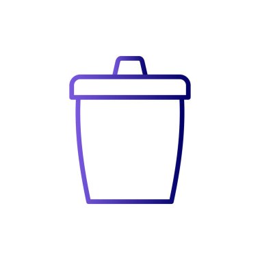 Kova. Web simgesi basit tasarım 