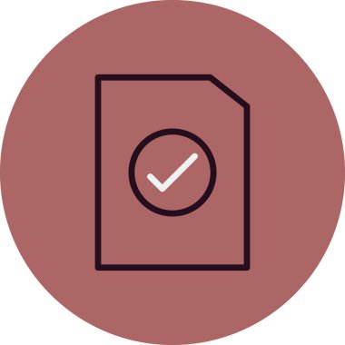 Dosya simgesi, vektör illüstrasyon tasarımı