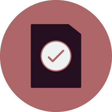 Dosya simgesi, vektör illüstrasyon tasarımı