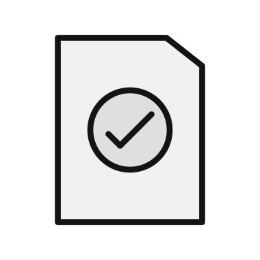 Dosya simgesi, vektör illüstrasyon tasarımı