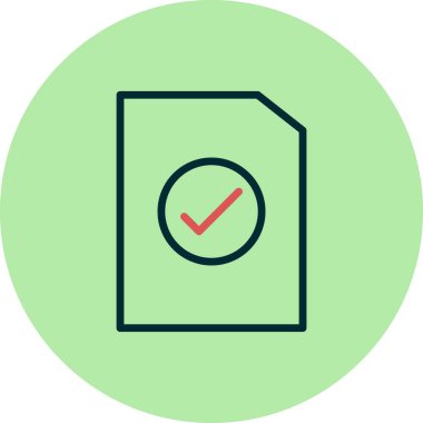 Dosya simgesi, vektör illüstrasyon tasarımı