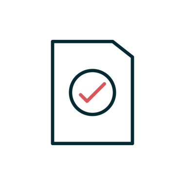 Dosya simgesi, vektör illüstrasyon tasarımı