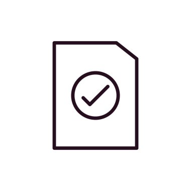 Dosya simgesi, vektör illüstrasyon tasarımı