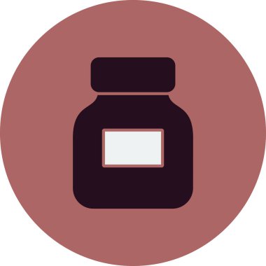 Mürekkep. Web simgesi basit illüstrasyon