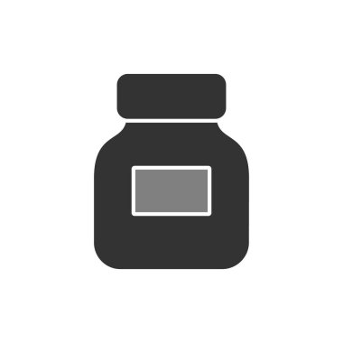 Mürekkep. Web simgesi basit illüstrasyon