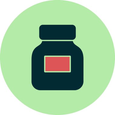 Mürekkep. Web simgesi basit illüstrasyon