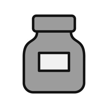 Mürekkep. Web simgesi basit illüstrasyon