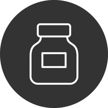 Mürekkep. Web simgesi basit illüstrasyon