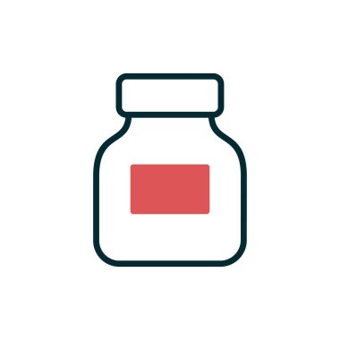 Mürekkep. Web simgesi basit illüstrasyon