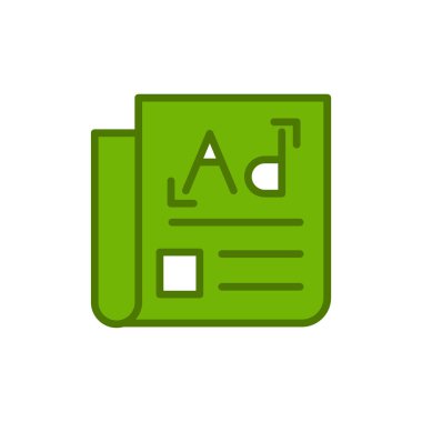 Magazin modern simgesinin vektör illüstrasyonu