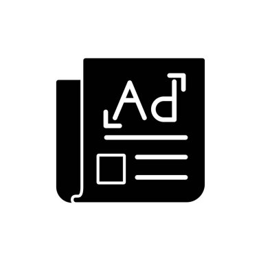 Magazin modern simgesinin vektör illüstrasyonu