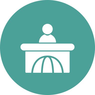 İnsan ikonunun vektör çizimi. Haberler 