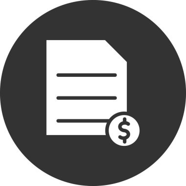 Makbuz lütfen. Web simgesi basit tasarım