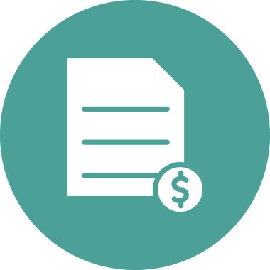 Makbuz lütfen. Web simgesi basit tasarım