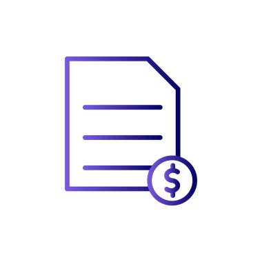 Makbuz lütfen. Web simgesi basit tasarım