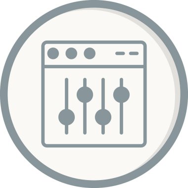 Web tarayıcı, basit vektör illüstrasyon tasarımı