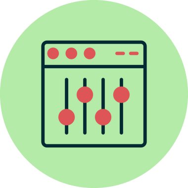 Web tarayıcı, basit vektör illüstrasyon tasarımı