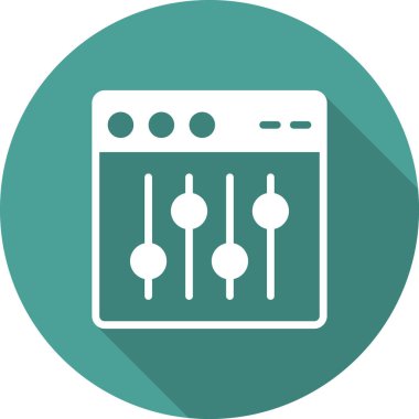 Web tarayıcı, basit vektör illüstrasyon tasarımı