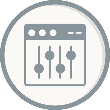 Web tarayıcı, basit vektör illüstrasyon tasarımı