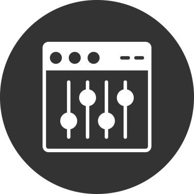 Web tarayıcı, basit vektör illüstrasyon tasarımı