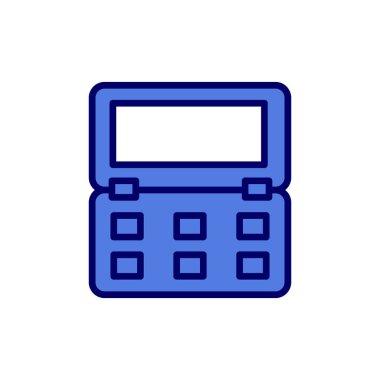 Modern Blush simgesinin vektör çizimi