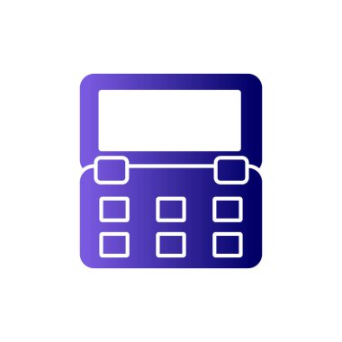 Modern Blush simgesinin vektör çizimi