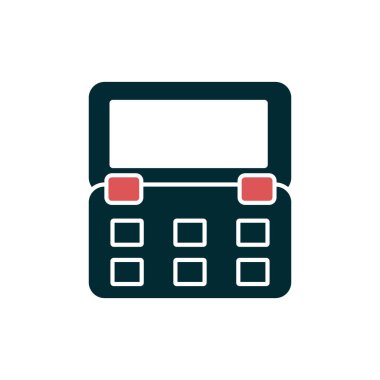 Modern Blush simgesinin vektör çizimi