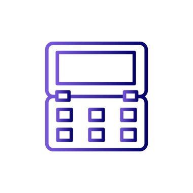 Modern Blush simgesinin vektör çizimi