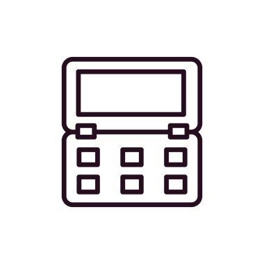 Modern Blush simgesinin vektör çizimi