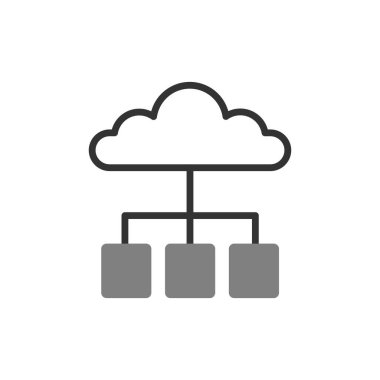 bulut hesaplama simgesi vektörü, Bulut Depolama