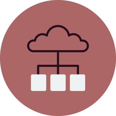 bulut hesaplama simgesi vektörü, Bulut Depolama