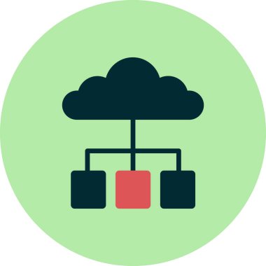 bulut hesaplama simgesi vektörü, Bulut Depolama