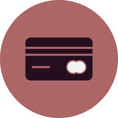 Kredi kartıyla. Basit tasarım 