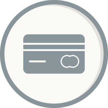 Kredi kartıyla. Basit tasarım 