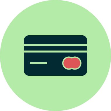 Kredi kartıyla. Basit tasarım 