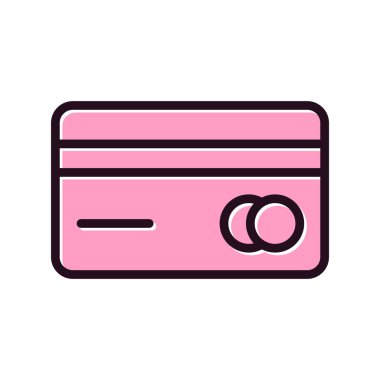 Kredi kartıyla. Basit tasarım 