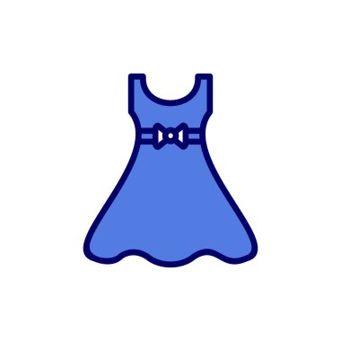 Elbise. Web simgesi basit illüstrasyon