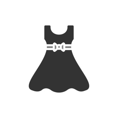 Elbise. Web simgesi basit illüstrasyon