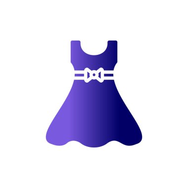 Elbise. Web simgesi basit illüstrasyon