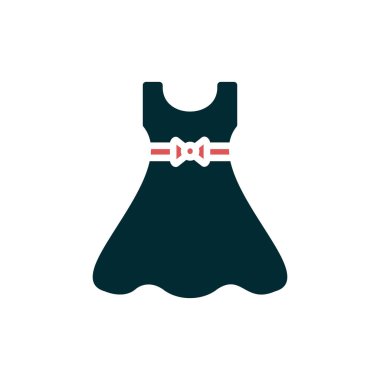 Elbise. Web simgesi basit illüstrasyon