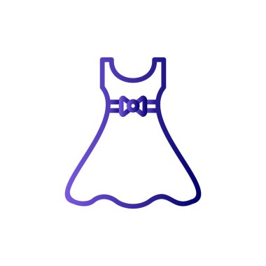 Elbise. Web simgesi basit illüstrasyon