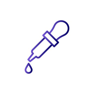 Modern Göz damlası simgesinin vektör çizimi